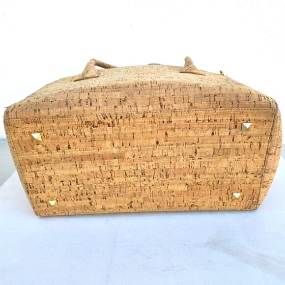 DAGNE DOVER - Limited Edition Tan Cork “Legend” Tote - Picture 5 of 13